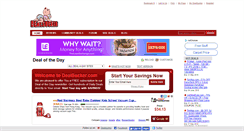 Desktop Screenshot of dealsucker.com